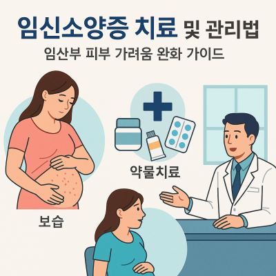 임신소양증 치료 및 관리법: 임산부 피부 가려움 완화 가이드